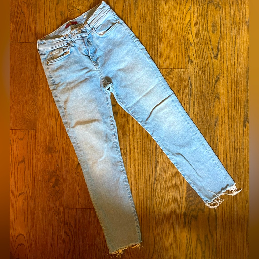 GUC 7 for All Mankind Boyfriend Crop Jeans - Size 29